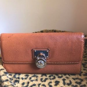 Michael Kors Brown Leather Wallet